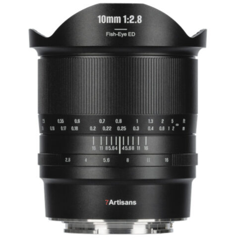 7Artisans 10mm f/2.8 Mark II Fisheye Lens (Sony E)