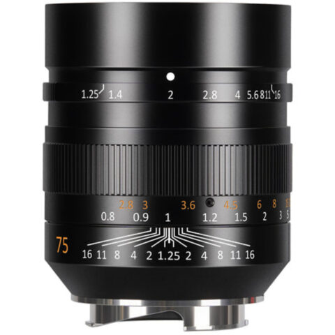 7Artisans 75mm f1.25 II Full-Frame Lens (Leica M)