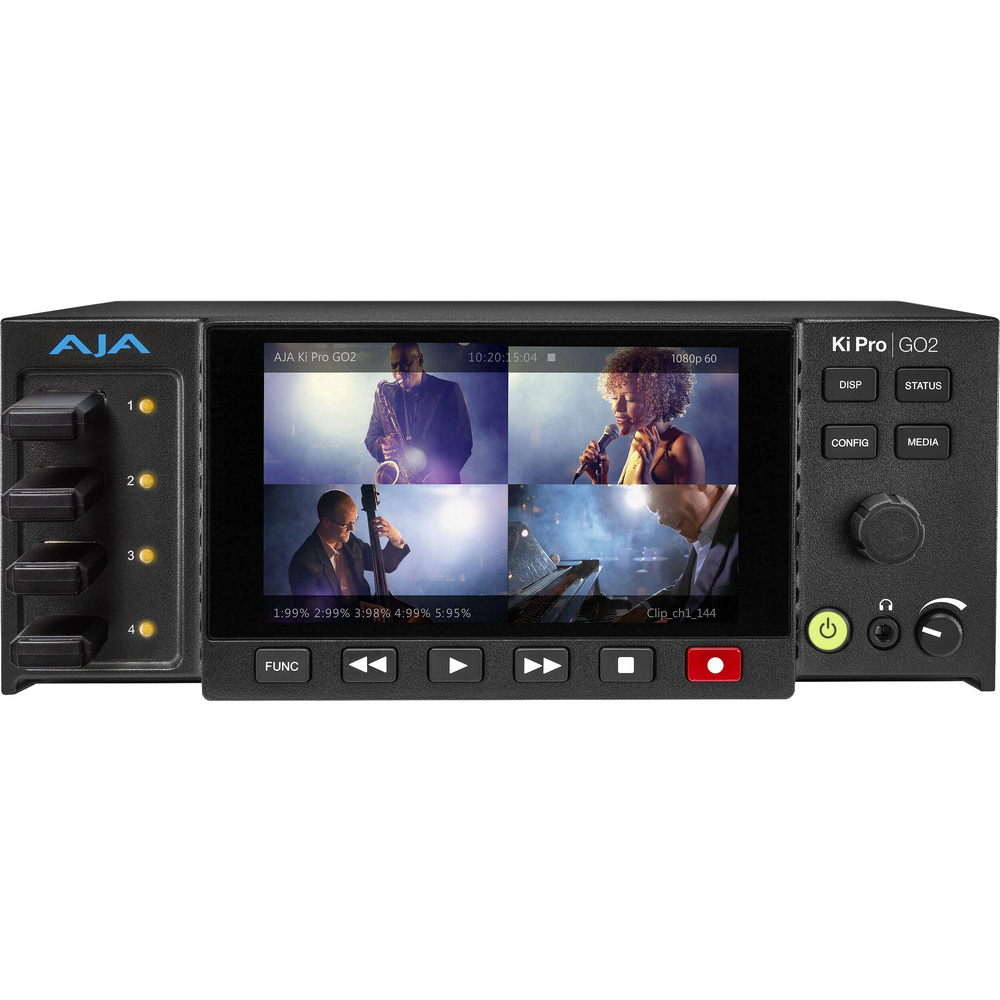 AJA Ki Pro GO2 Multichannel H.264/H.265 Recorder/Player, image 3