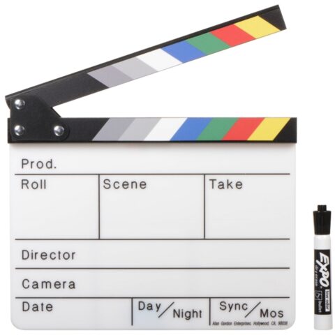 Alan Gordon Enterprises Color Combo Scene Slate with Pouch and Marker
