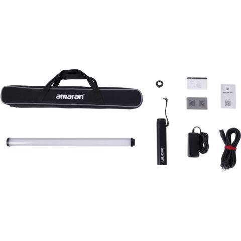 amaran T2c RGBWW LED Tube Light with Battery Grip (60cm)