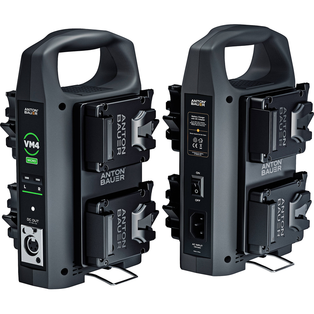 Anton Bauer VM4 Quad Micro Battery Charger (V-Mount), image 5