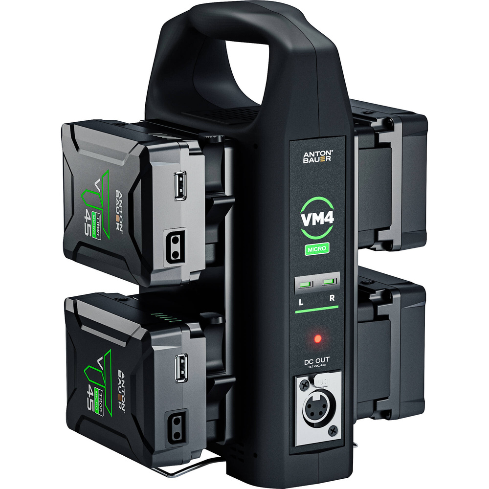 Anton Bauer VM4 Quad Micro Battery Charger (V-Mount), image 6