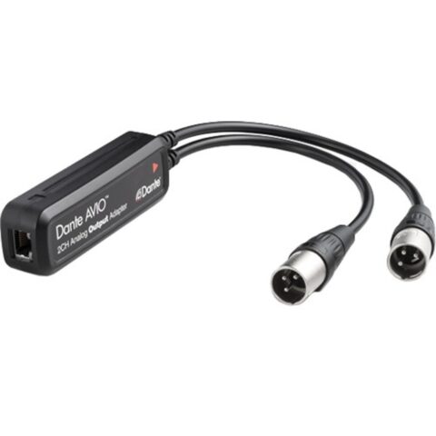 Audinate Dante AVIO 2-Channel XLR Analog Output Adapter for Dante Audio Network