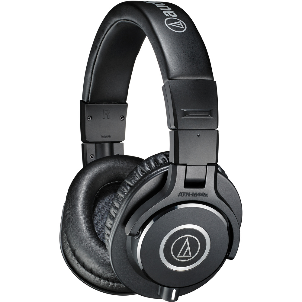 Audio Technica ATH-M40x Headphones (Black)