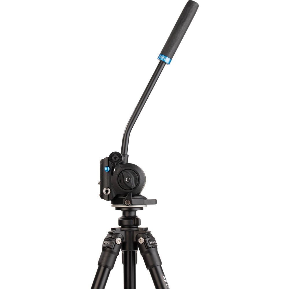 Benro Aluminium Tripod with S2 PRO 60mm Flat Base Video Head, image 27