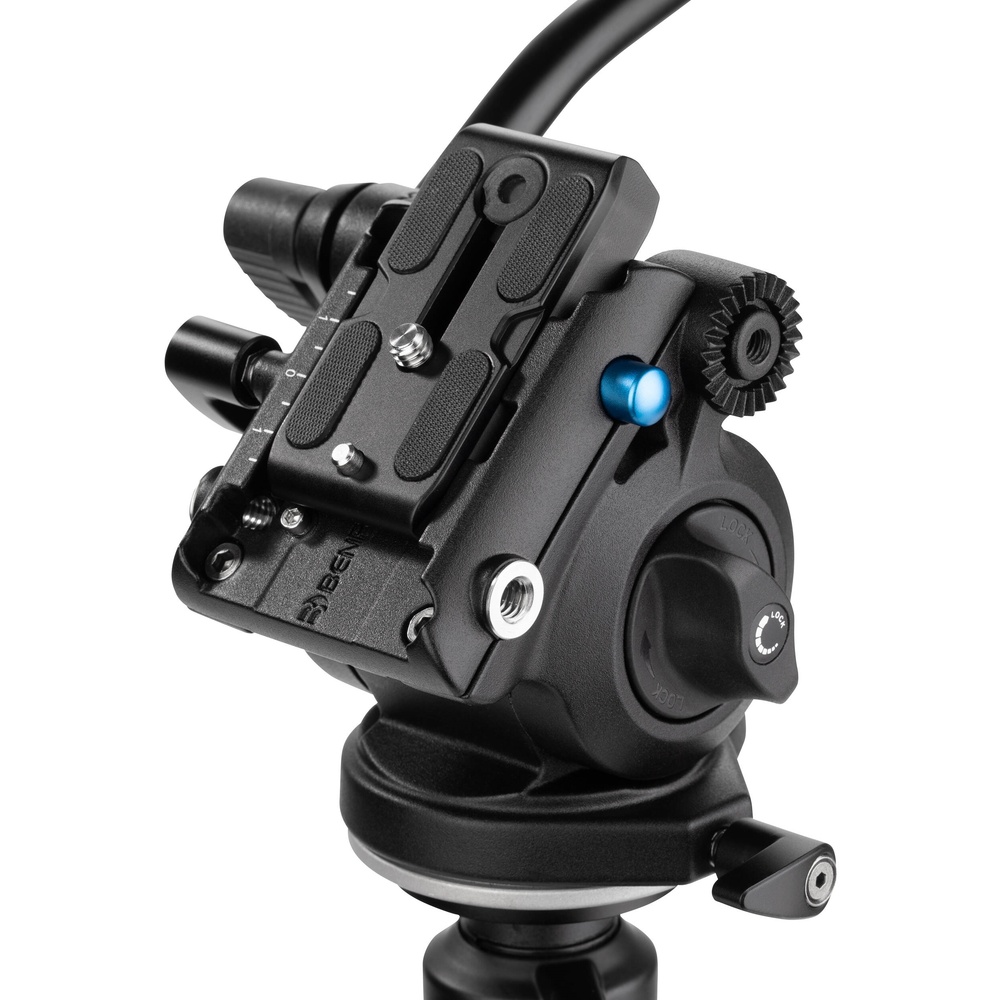 Benro Aluminium Tripod with S2 PRO 60mm Flat Base Video Head, image 32