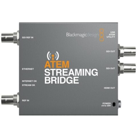 Blackmagic ATEM Streaming Bridge for ATEM Mini Pro Streaming Switchers