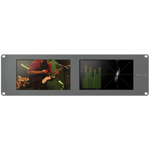 Blackmagic Design Smartscope Duo 4K Rack Mounted Dual 6G-SDI Monitors