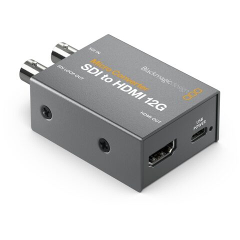 Blackmagic Micro Converter SDI to HDMI 12G with Power Supply
