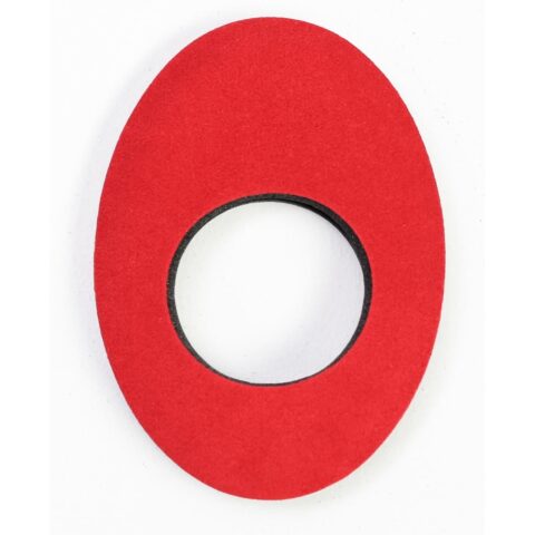 Bluestar Extra Large Oval Eyecushion (Ultrasuede, Red)