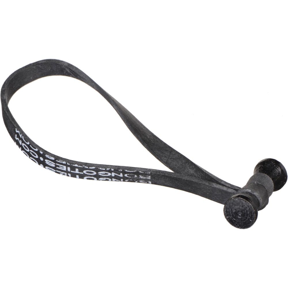 BongoTies Style D (10-Pack, Obsidian)