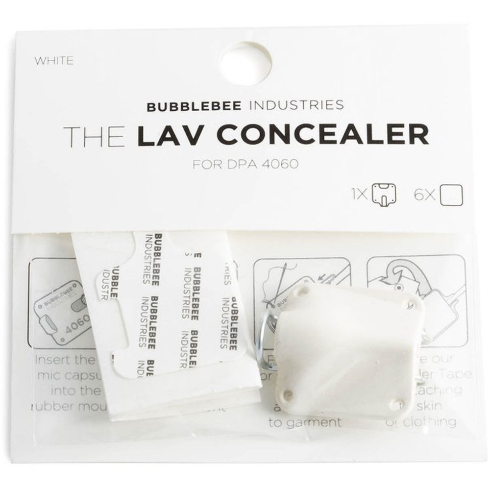 Bubblebee Industries Lav Concealer for DPA 4060 (White), image 3