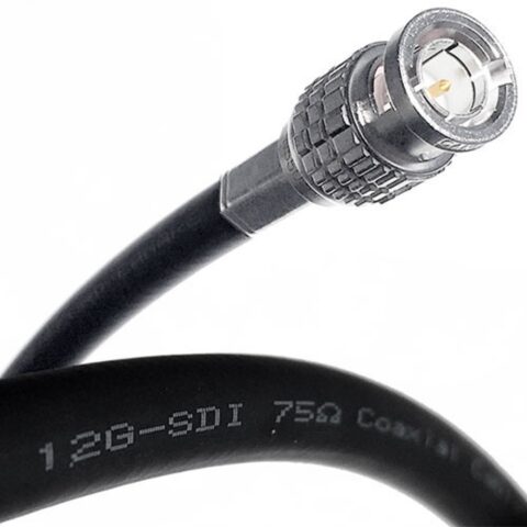 Canare 12G-SDI UHD 4K Single-Channel BNC Cable (25')