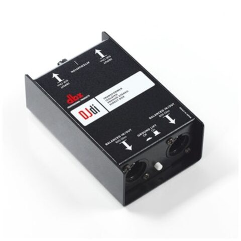 dbx DJDI 2ch Passive Dj/instrument Di Box