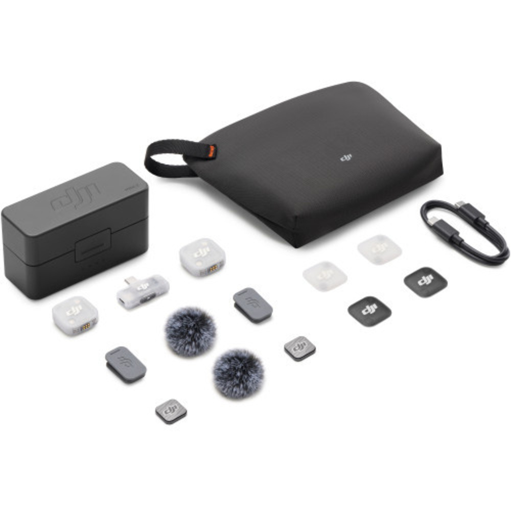 DJI Mic Mini 2 Wireless Microphone System with Charging Case (2TX+ Mobile RX), image 2