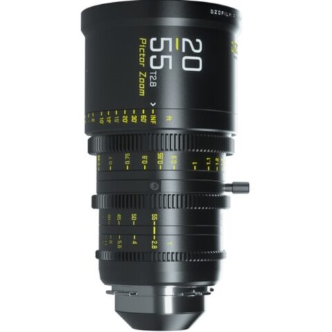 DZOFilm Pictor 20-55mm T2.8 Super35 Parfocal Zoom Lens (PL and EF Mounts, Black)
