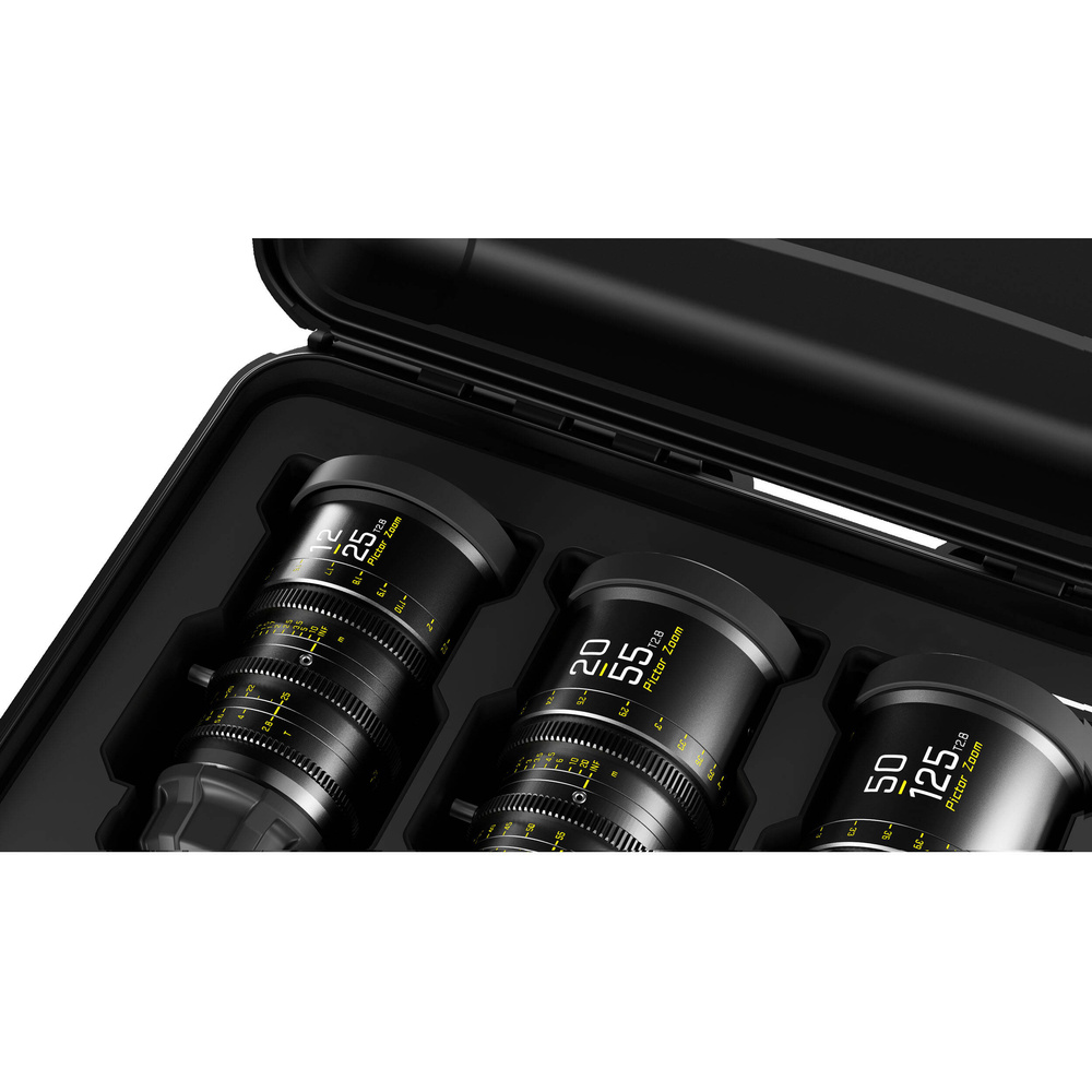 DZOFilm Pictor T2.8 Super35 Zoom 3-Lens Kit (PL & EF Mount, Black), image 3