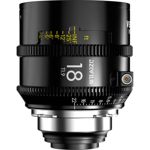 DZOFilm Vespid Prime2 18mm T1.9 Lens (PL Mount, Feet)