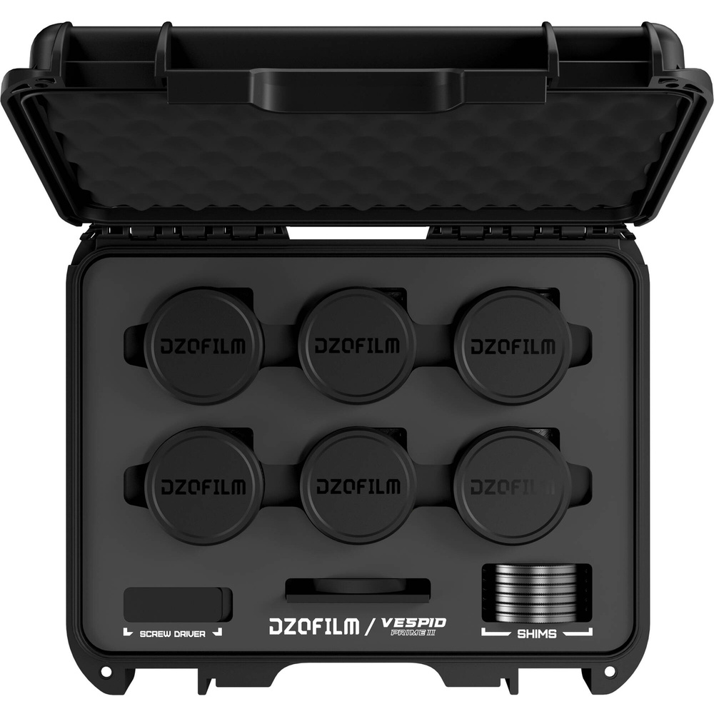 DZOFilm Vespid Prime2 T1.9 6-Lens Kit (PL Mount, Meters), image 4