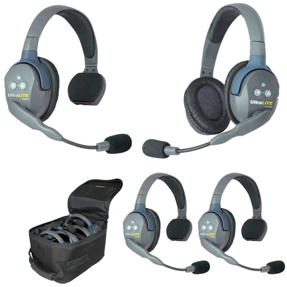 Eartec UL431 UltraLITE 4-Person Headset System
