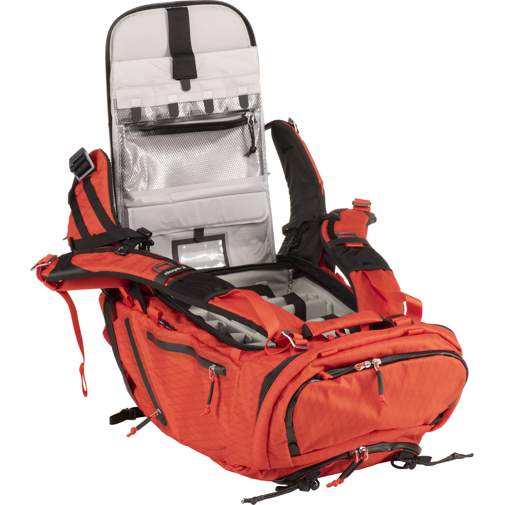 f-stop Tilopa DuraDiamond 50L Travel & Adventure Camera Backpack Bundle (Magma Red), image 10