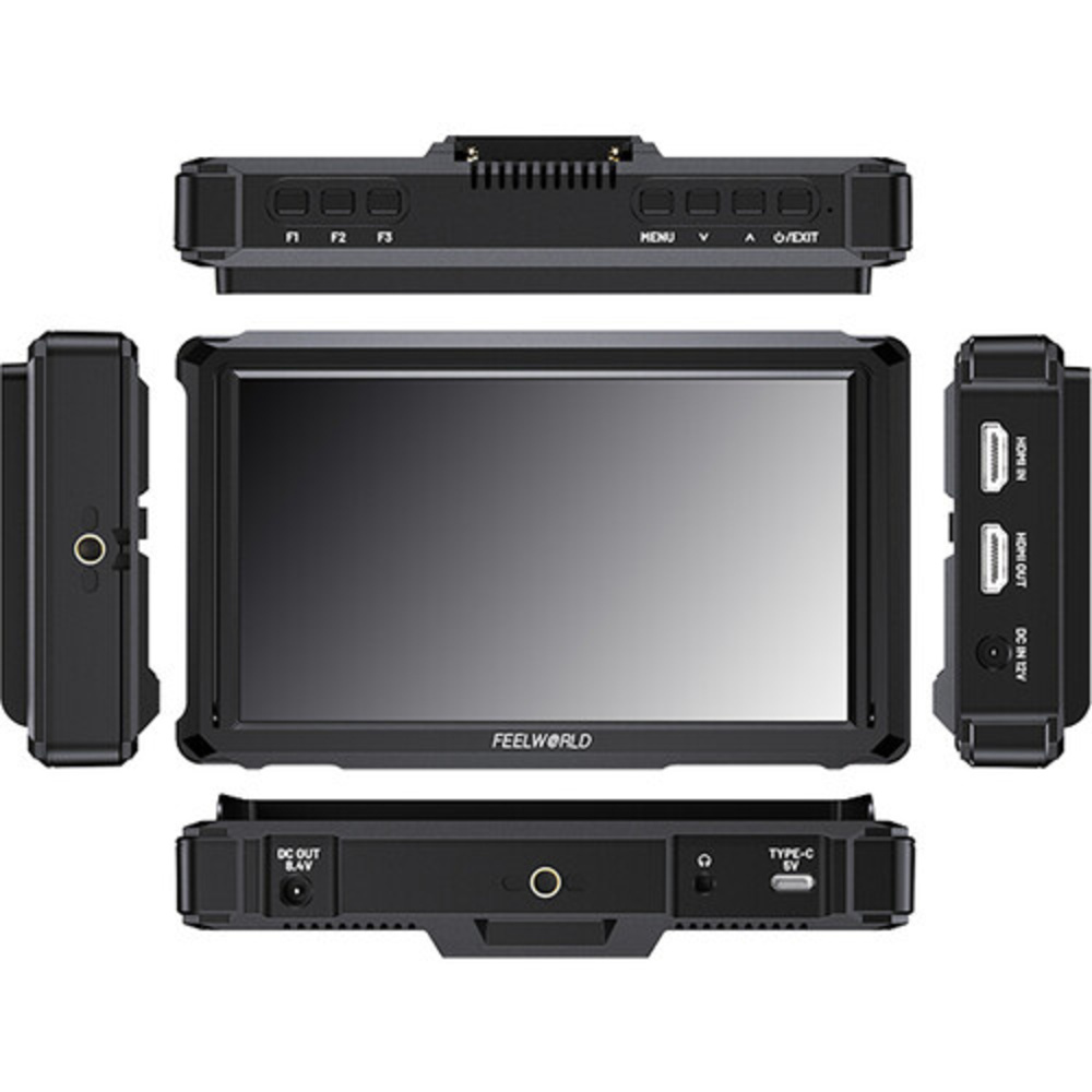 FeelWorld FW568 PRO 6" High-Bright On-Camera 4K HDMI Monitor, image 5