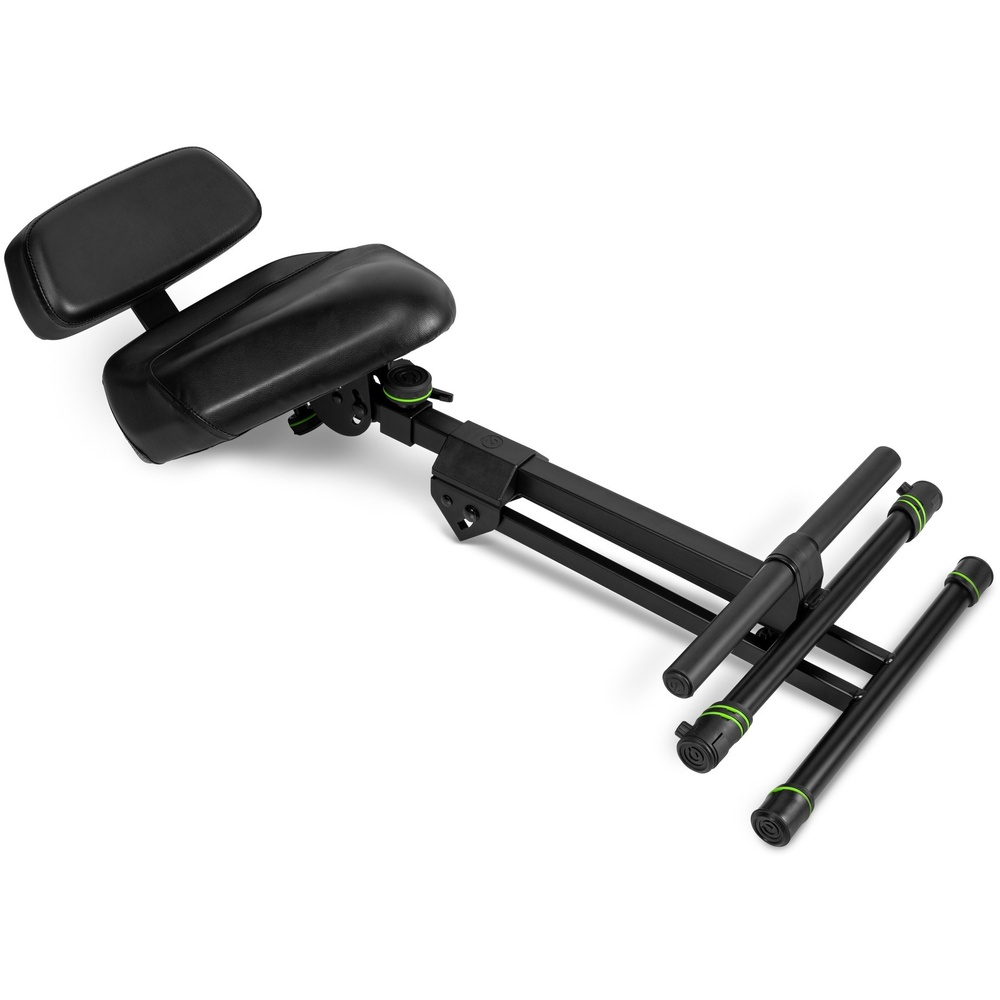 Gravity GFMSEAT1BR Height Adjustable Stool with Foot and Backrest, image 8