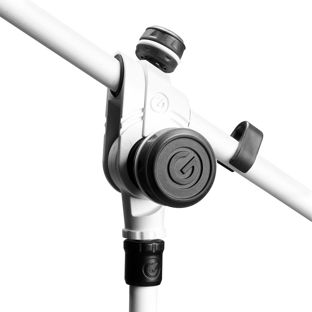 Gravity GMS4322W Microphone Stand with Folding Tripod Base (White), image 3