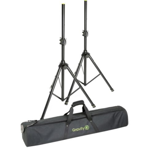 Gravity GSS5211BSET1 Speaker Stand Pair with Carry Bag