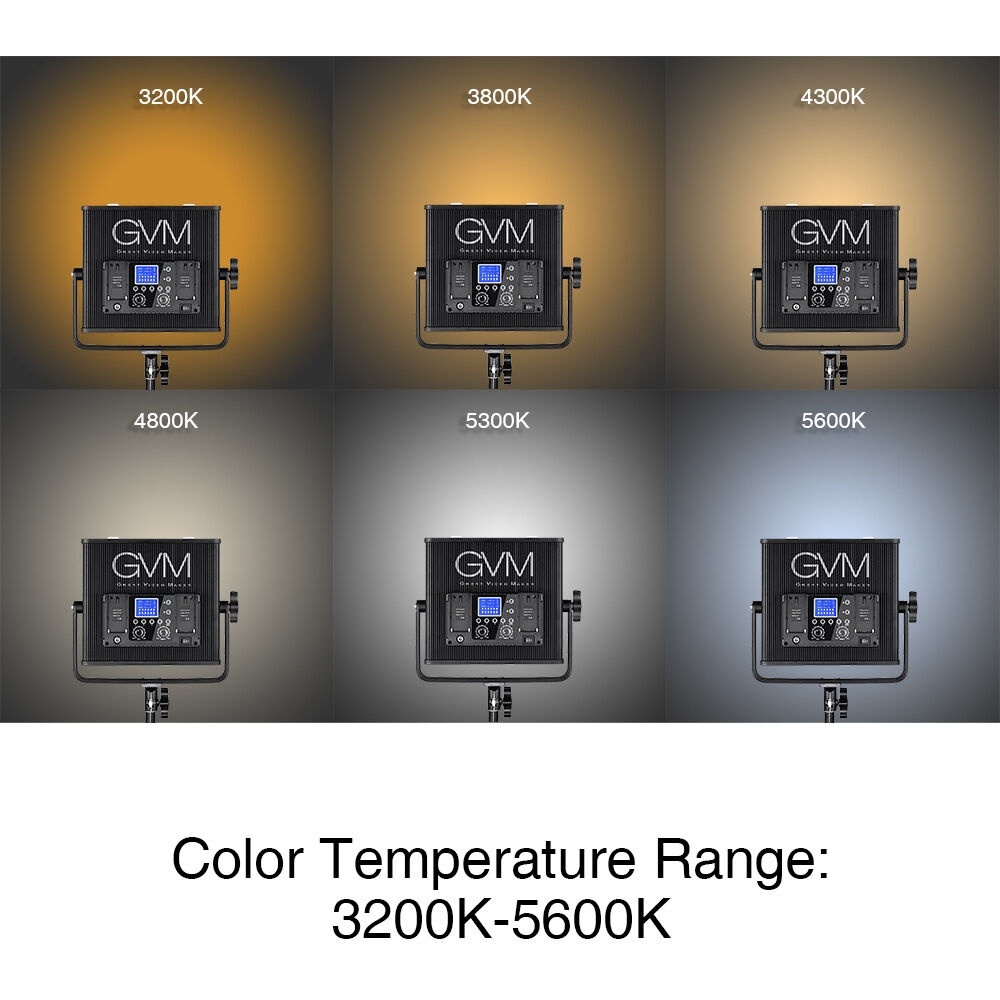 GVM GVM-672S-B Bi-Colour LED Panel (0.3m), image 8