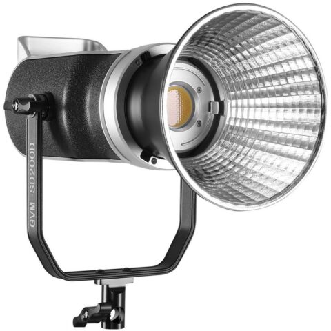 GVM SD200S LED Studio Video Spotlight with Lantern Softbox