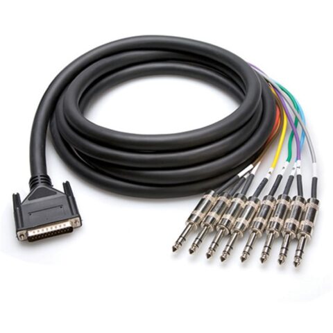 Hosa DTP-802 DB25 to 1/4'' Snake Cable 2m