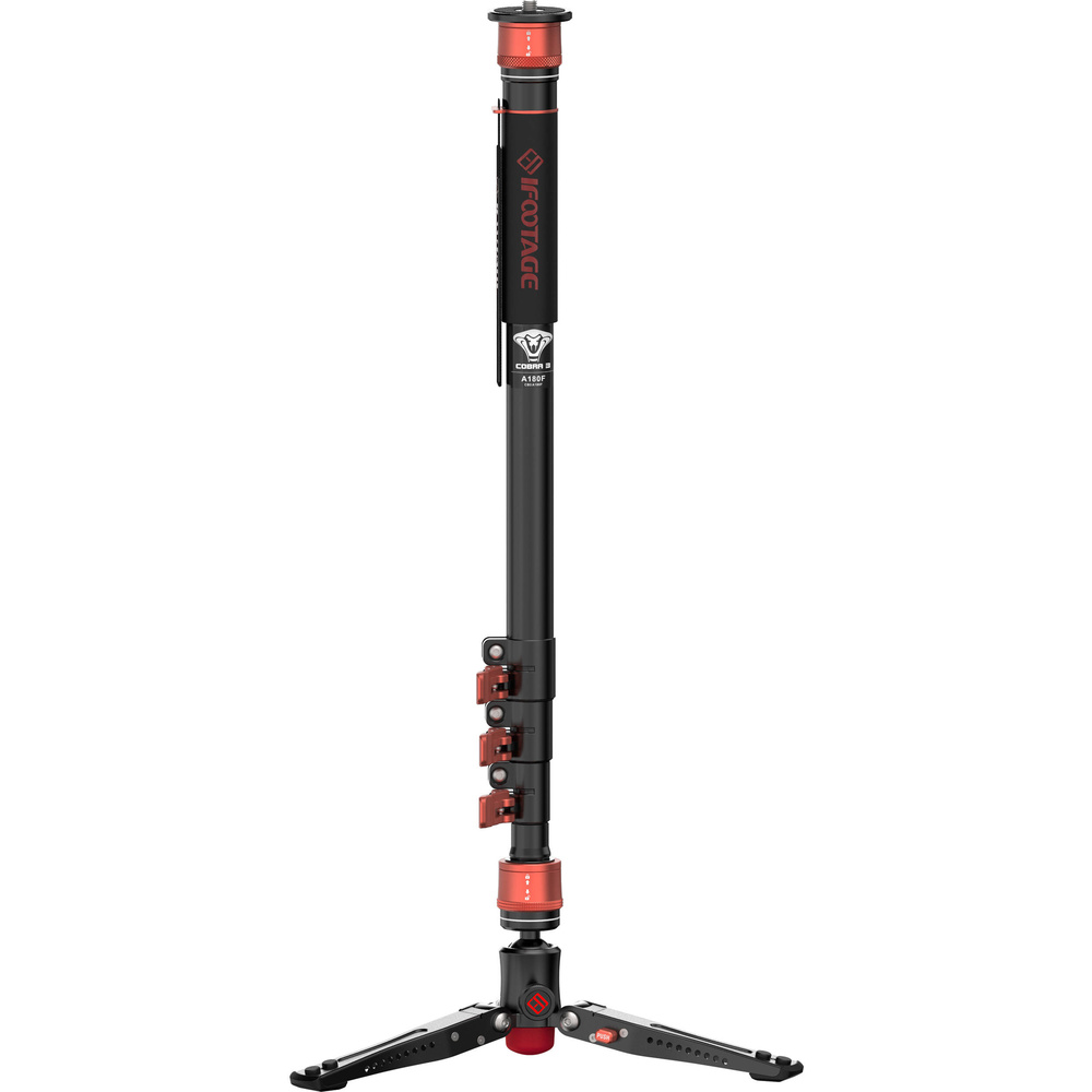 iFootage Cobra 3 A180F Aluminium Monopod with Mini Tripod Base, image 6