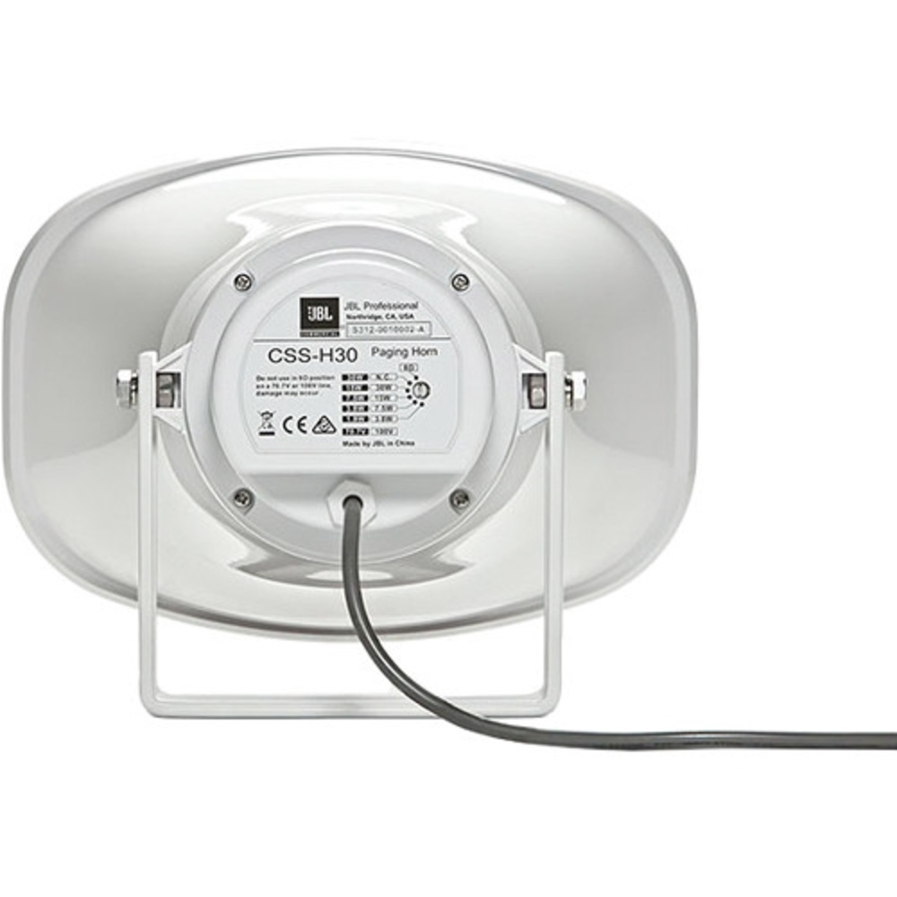 JBL Commercial Solutions Series CSS-H30 30W Paging Horn, image 4
