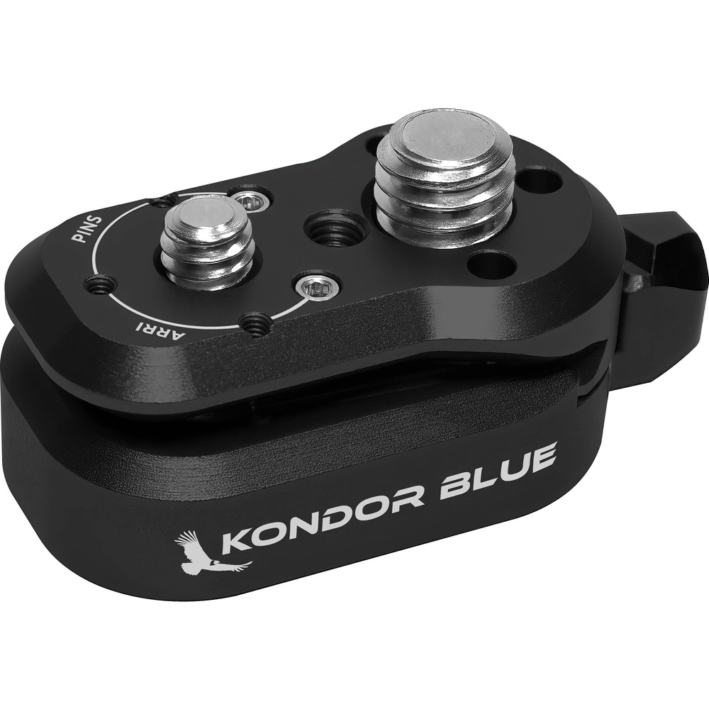 Kondor Blue Mini Lock Quick Release Plate (Raven Black)