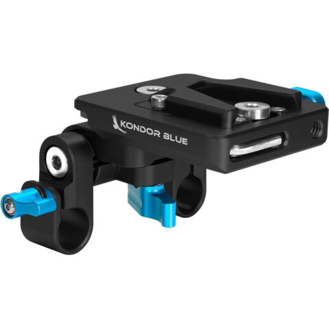 Kondor Blue Mini V-Mount Swivel Kit (Raven Black)