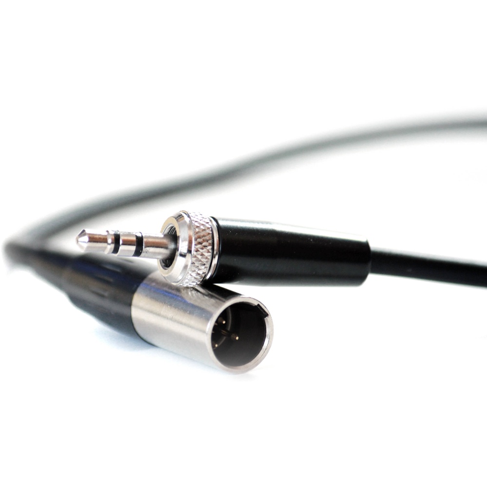 Kondor Blue Mini-XLR Male to Locking 3.5mm Stereo Cable for BMPCC 6K and 4K (Black), image 4