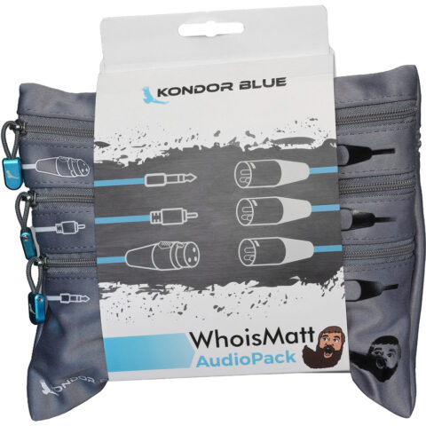 Kondor Blue WhoisMatt Audio Pack of 3 Cables