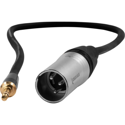 Kondor Blue XLR Male to 3.5mm Male Cable (40.6cm)