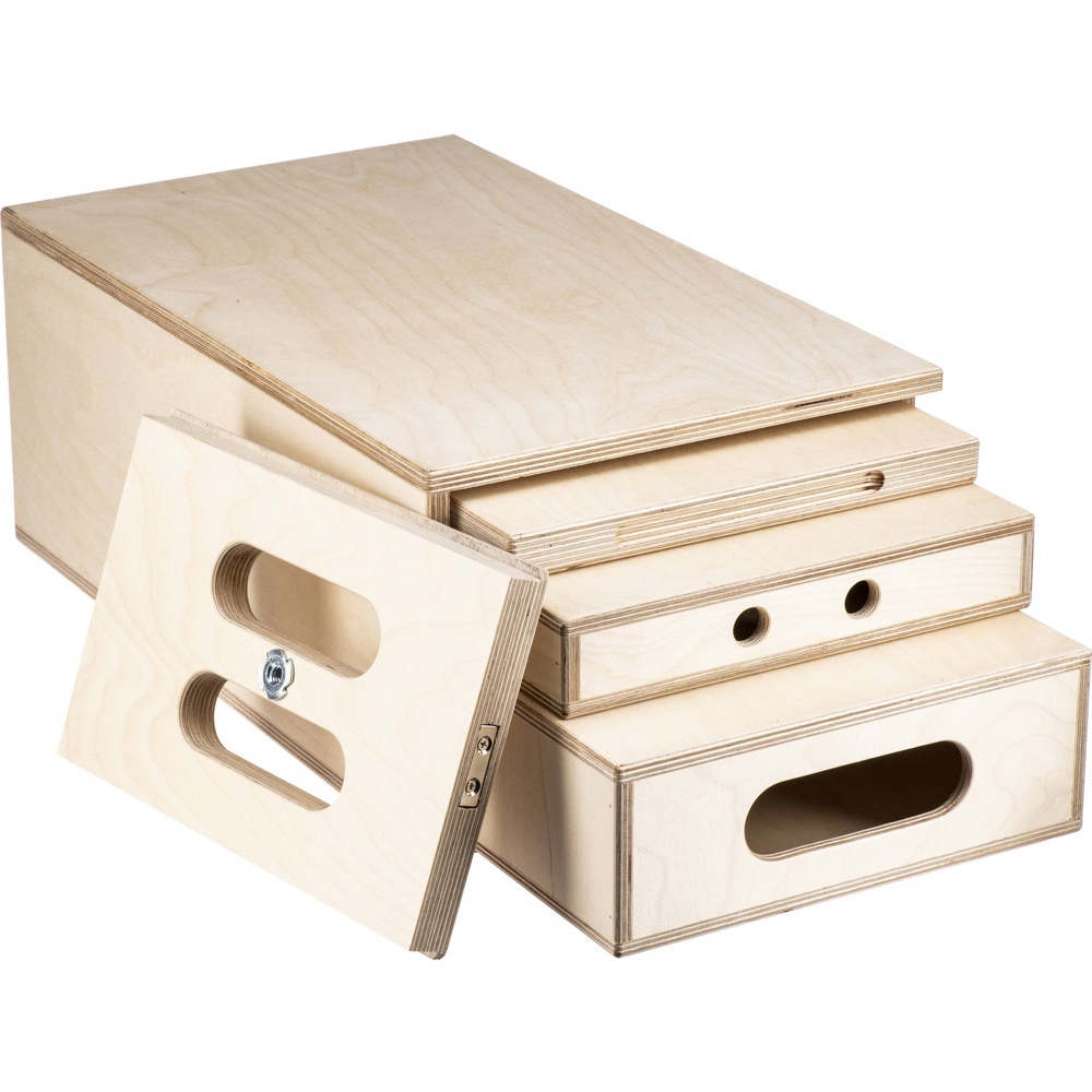 Kupo KAB-41K 4-In-1 Nesting Apple Box Set, image 2
