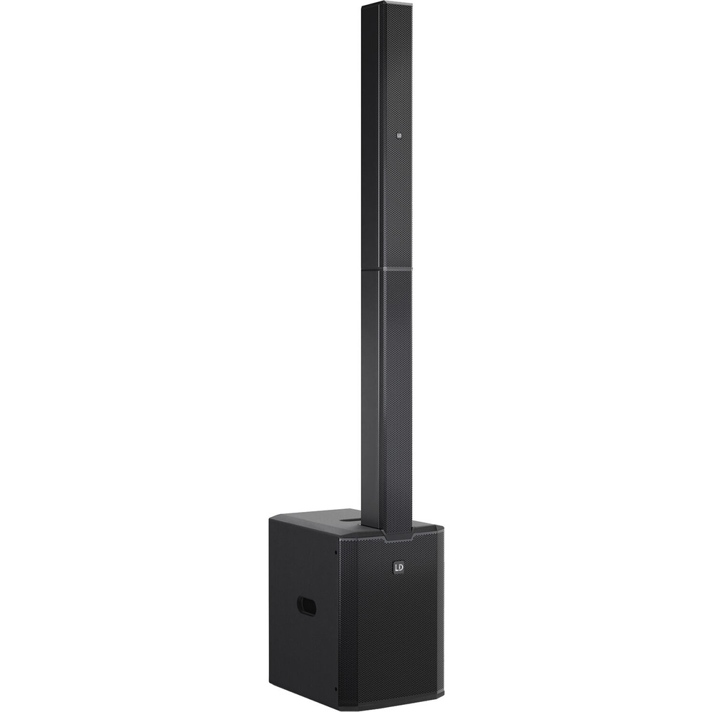 LD Systems MAUI 28 G3 MIX Portable 2060W Powered Column PA System (Black)