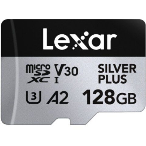 Lexar Professional 128GB SILVER PLUS microSDXC UHS-I Card