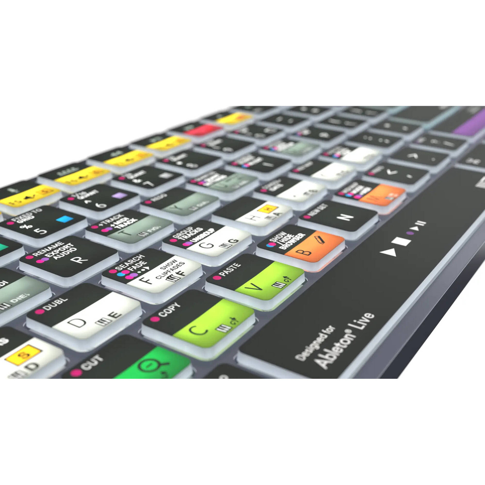 Logickeyboard TITAN Ableton Live Wireless Keyboard for Mac, image 6