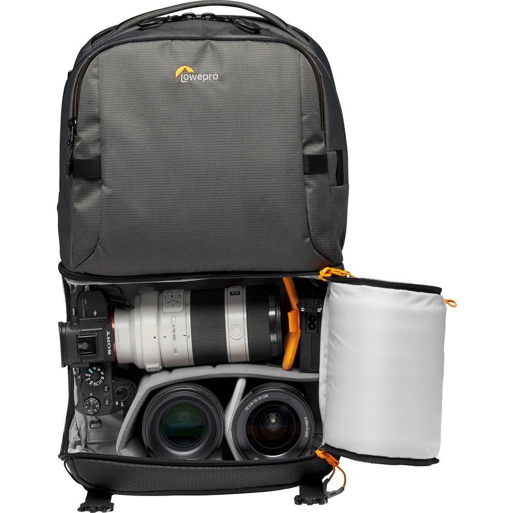 Lowepro Fastpack BP 250 AW III Camera and Laptop Backpack (Grey), image 7