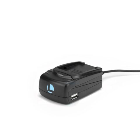 Luminos Universal Compact Fast Charger with Adapter Plate for Sony NP-F & M Series