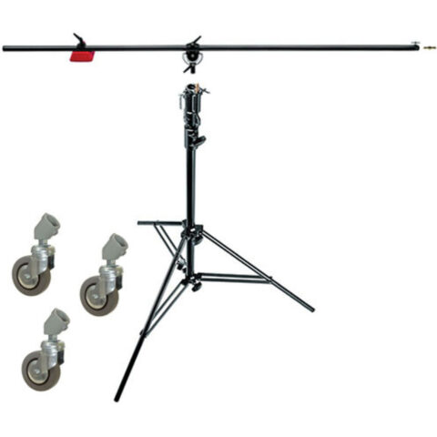 Manfrotto 085BS Heavy Duty Boom and Stand (Black)