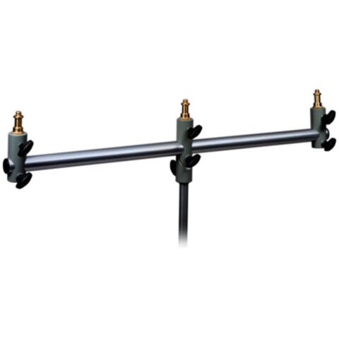 Manfrotto 154B Triple Microphone Holder Bar (Black)