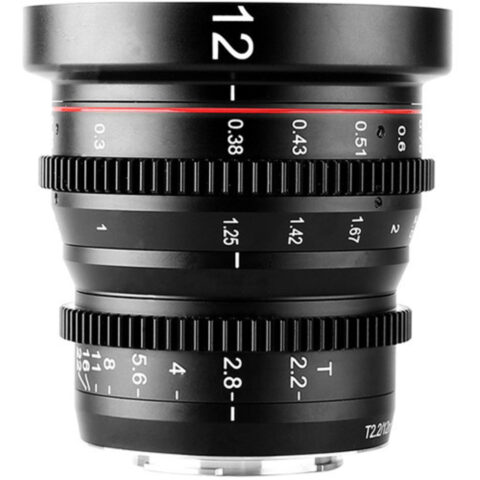 Meike 12mm T2.2 Manual Focus Wide Angle Cinema Lens (MFT Mount)