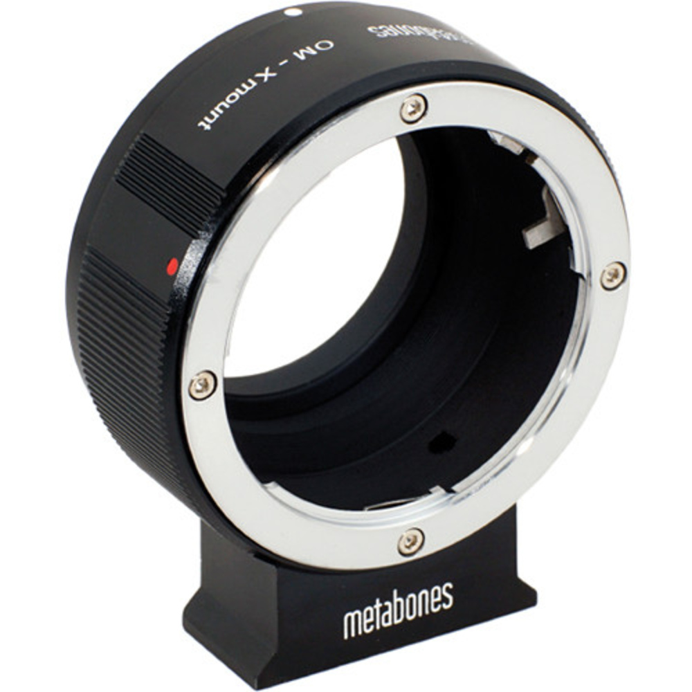 Metabones Olympus OM Mount Lens to Fujifilm X-Mount Camera Lens Mount Adapter (Black Matte)